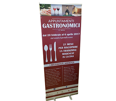 Rollup per la gastronomia